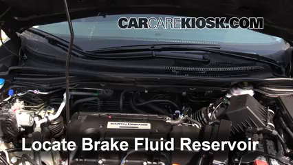 2015 Honda CR-V EX 2.4L 4 Cyl. Brake Fluid Check Fluid Level